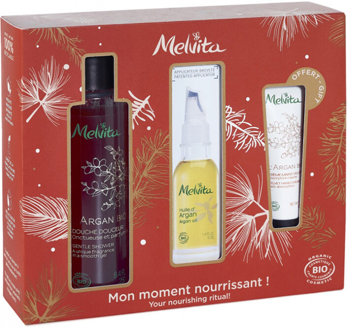 Melvita Coffret Mon Moment Nourrissant Argan Bio Active