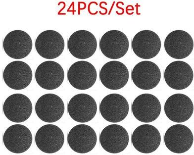 Inspire Select 24 Pcs Electric Foot File Sandpaper Discs Replacement Pedicure Sanding Pads For Callus Remover Machine black B 24 Pcs
