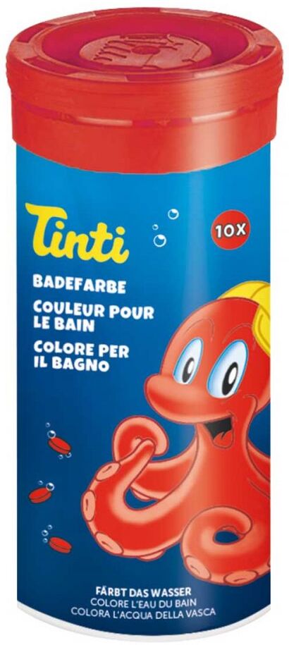 Tinti Badewasserfarbe Rot