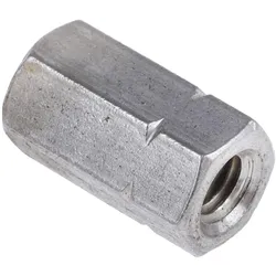 RS PRO, Muttern + Unterlegscheiben, Verbindungsmuttern M6x18mm (M6)