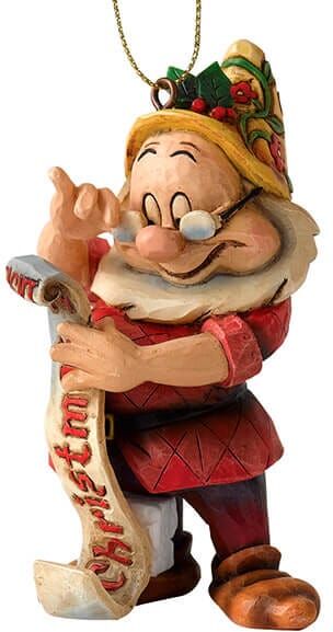 Disney Traditions by Jim Shore Christmas Doc Hanging Ornament
