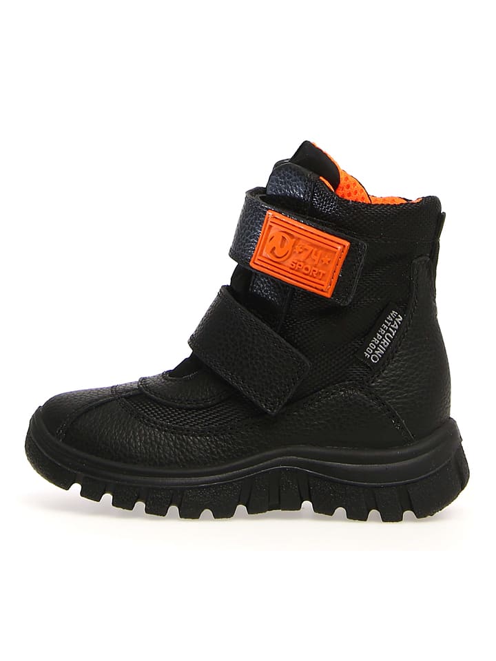 Naturino Boots "Those" in Orange/ Schwarz - 30