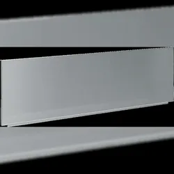 KWC Rückwand, SIRIUS, Edelstahl, 500x210x12 mm, Aufsteckbar