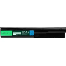 GreenCell HP43 Notebook-Ersatzteil Akku (6 Zellen, 4400 mAh), Notebook Akku, Schwarz