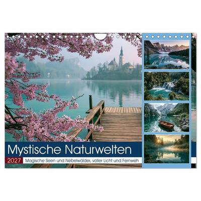 Mystische Naturwelten (Wandkalender 2027 DIN A4 quer), CALVENDO Monatskalender