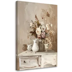 LEINWANDBILD Blumen 60x90cm