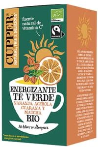 Cupper Energy Support Chá Verde 20 Infusões