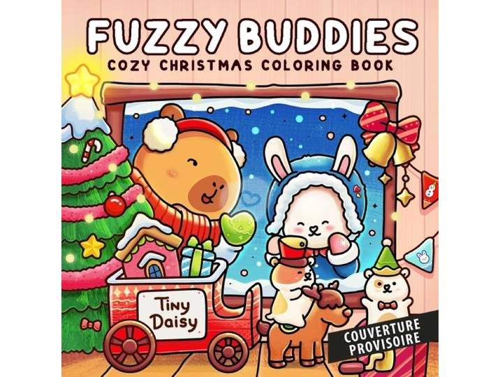 Noël entre amis : coloriages cosy et mignons (BD)