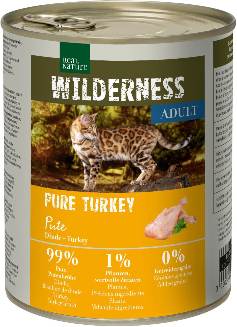 Real Nature Wilderness Cat Lattina 800G TACCHINO