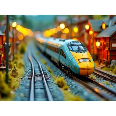 CALVENDO Puzzle Die Zukunft fährt auf Schienen. | 2000 Teile Lege-Größe 90x67cm Foto-Puzzle für glückliche Stunden, Sonstige von , Calvendo Puzzle