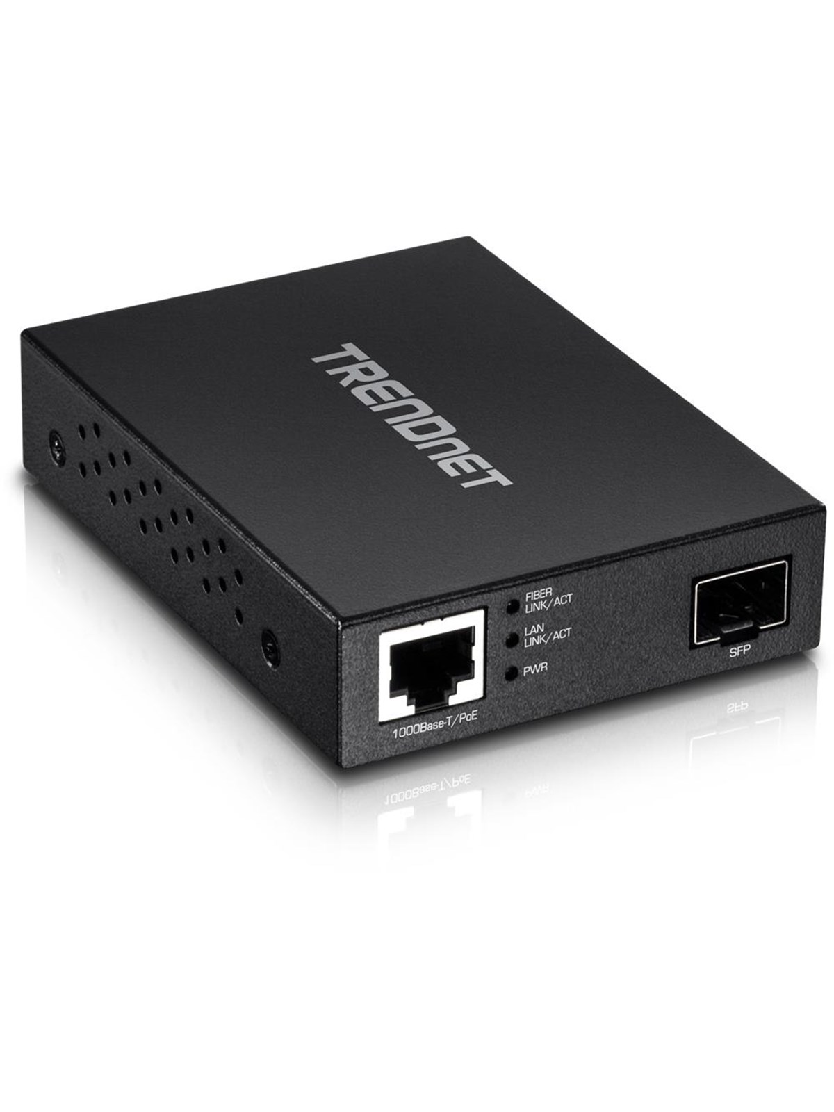 TRENDnet TFC-PGSFP Gigabit PoE PD SFP Fiber Media Converter