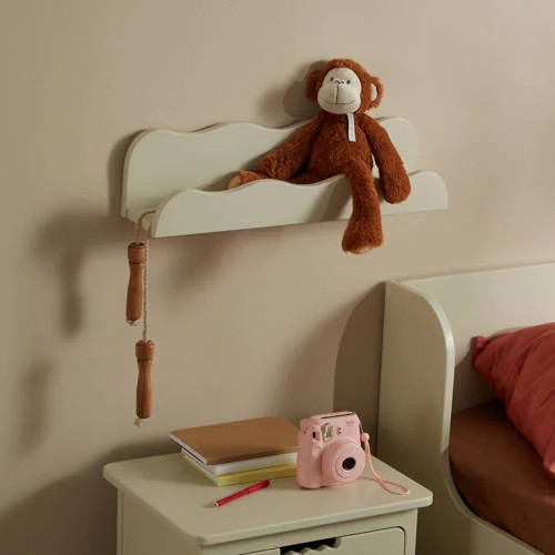 NOUS Kids wandplank Wave voor de kinderkamer