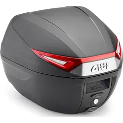Givi C30N, Topcase Monolock - Schwarz/Rot