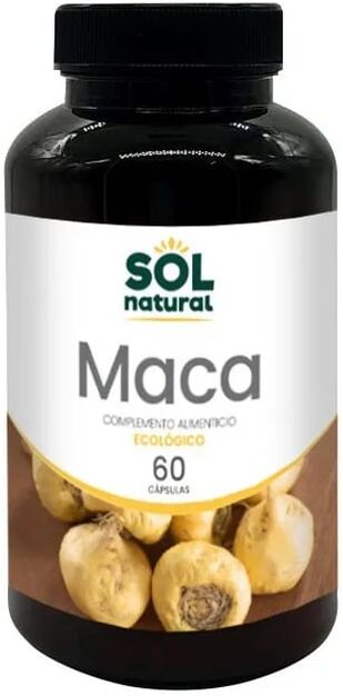 Sol Natural Maca Bio 60 Caps