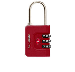 Samsonite TA Revolution Combilock 3 Dial TSA - Red