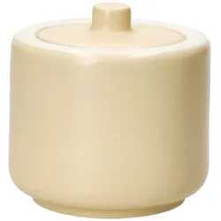 Jasper Vanille Zuckerdose mit Deckel aus Steingut - 406931