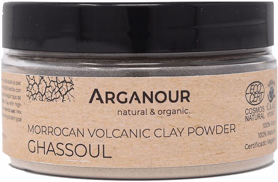 Arganour Máscara De Argila Ghasoul em pó 100 gr