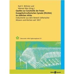 Quellen zur Geschichte der Freien Evang, Fachbücher von Werner Klän, Karl Böhmer