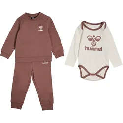 hummel hmlTRIO Trainingsanzug Kinder 8040 - nutmeg 56