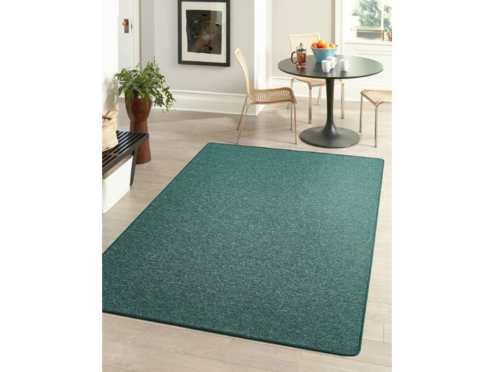 Tapis à poils courts Grotone I Vert/Vert turquoise 200 x 290cm Tissu