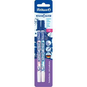 Pelikan Tintenkiller Super Pirat 850M-DE, 811552, Strichstärke M (mittel), 2 Stück