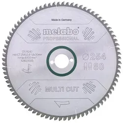 Sägeblatt "multi cut - professional" ø315x2,4/1,8x30, Z96 FZ/TZ, 5° negativ