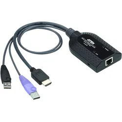 Aten KA7188 KVM-Adapter, CPU-Modul, USB HDMI Virtual Media KVM Adapterkabel, KVM-Switch Kabel