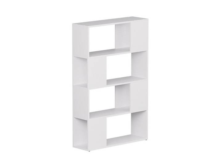 Vicco Raumteiler Eneos Weiß 80 x 124.5 cm, 3 Fächer, Rechteckig, 80x124.5x24 cm, Wohnzimmer, Raumteiler, Raumtrenner