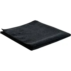 Microfasertuch ENA Black Soft schwarz 40x40 cm angenehm weiches Tuch, hochwertige Qualität