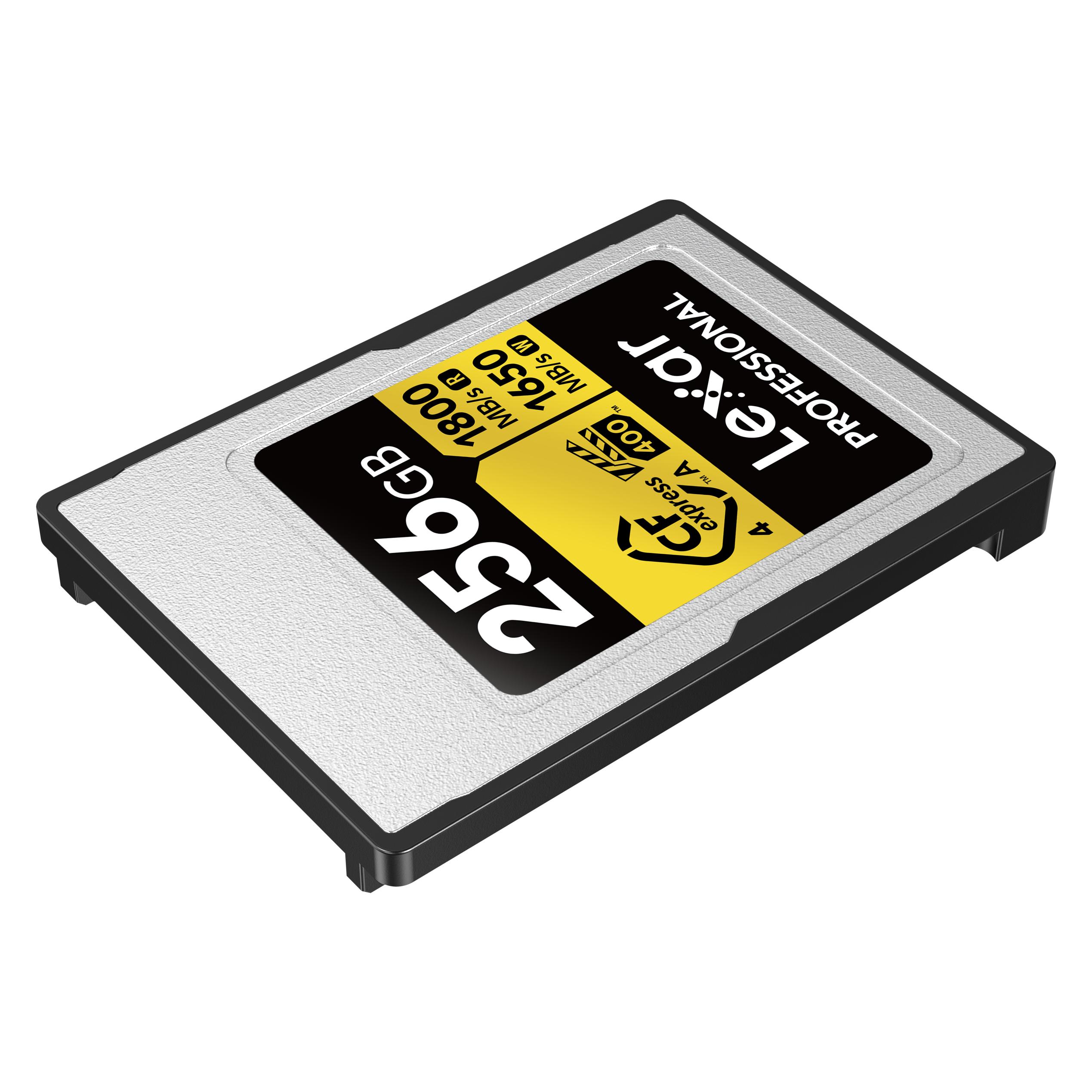 Lexar CFexpress PRO Type A Gold 4.0 Series 256GB R1800/W1650MB/s - VPG400 (256 GB, CFexpress Typ A) (LCAEXG4256G-RNENG)