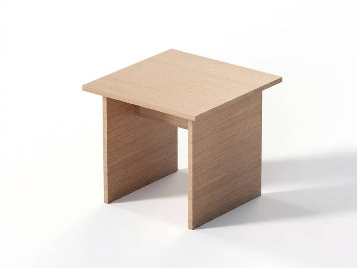 JVmoebel Couchtisch Couchtisch Modern Schlicht Holz Beige Funktional Vielseitig, Made in Europa