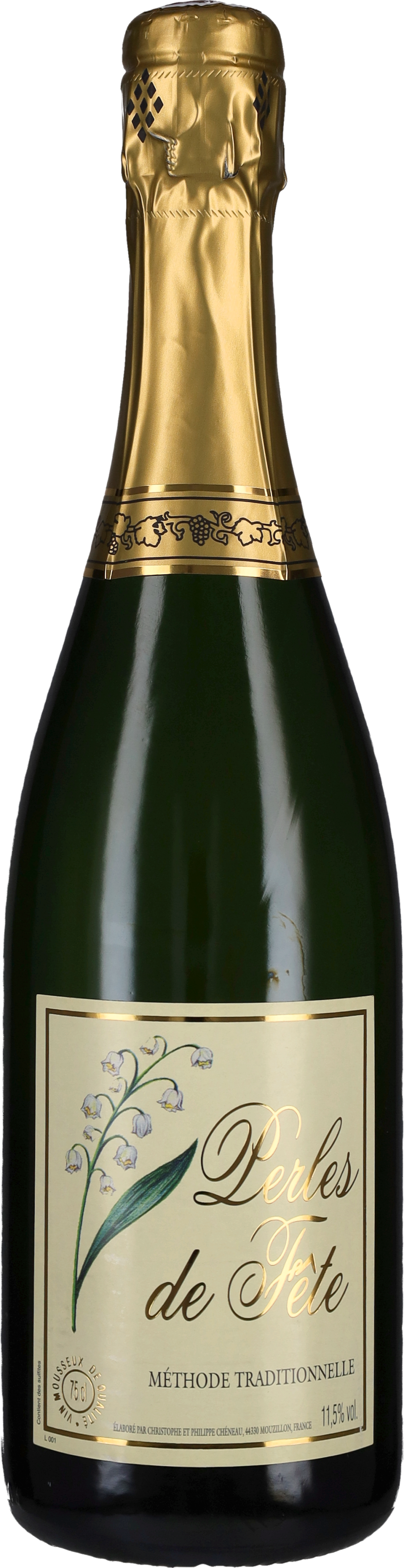 Schaumwein 'Perles Fetes' Vignobles Cheneau