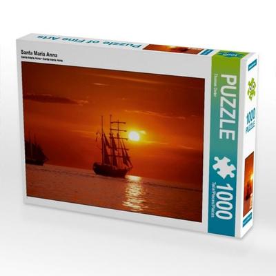 CALVENDO Puzzle Santa Maria Anna | 1000 Teile Lege-Größe 64 × 48 cm Foto-Puzzle für glückliche Stunden