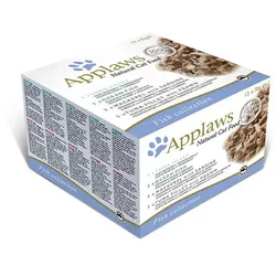 Applaws Cat Nassfutter Multipack Fisch Selection | 12x 70g