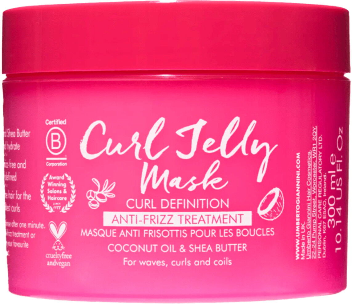 300ml Umberto Giannini Curl Jelly Mask Anti-Frizz Treatment