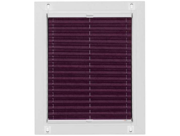Plissee SUNLINES Start-up Style Crush , lila (brombeere), B:86cm H:75cm, Obermaterial: 100% Polyester, Plissees, Plissee