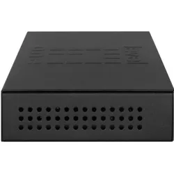 LevelOne Switch 5x GE GES-2105P 4xPoE+ (5 Ports), Netzwerk Switch, Schwarz