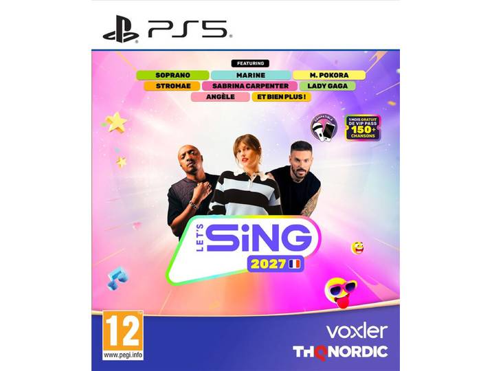 Let's Sing 2027 PS5 - Version Française