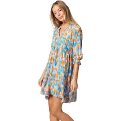 PM SELECTED Damen Tunikakleid Sommerkleid Jersey Strandkleid mit Muster PM31