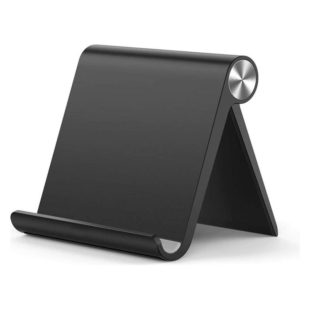 Techsuit - Desk Holder (ABS-BK1) - Folding Feature, for Phone, Tablet, 4 - 7.9" - Black (56340345)