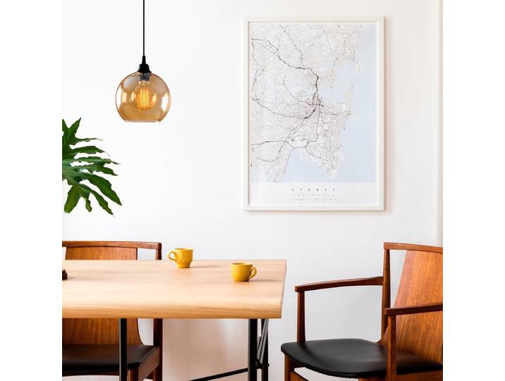 Asir - Kroonluchter - Goud & Zwart - 116 cm