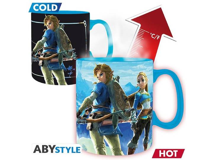 THE LEGEND OF ZELDA - Mug Heat Change - 460ml - Breath The Wild