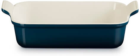 Le Creuset Nuit Stoneware Medium 26cm Heritage Rectangular Dish