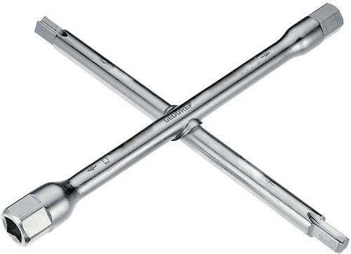 Sanitärkreuzschlüssel 378500 220x220mm 14-Fach-Funktion GEDORE