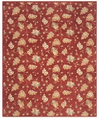 SAFAVIEH Hand-knotted Agra Olivia Traditional Oriental Wool Rug