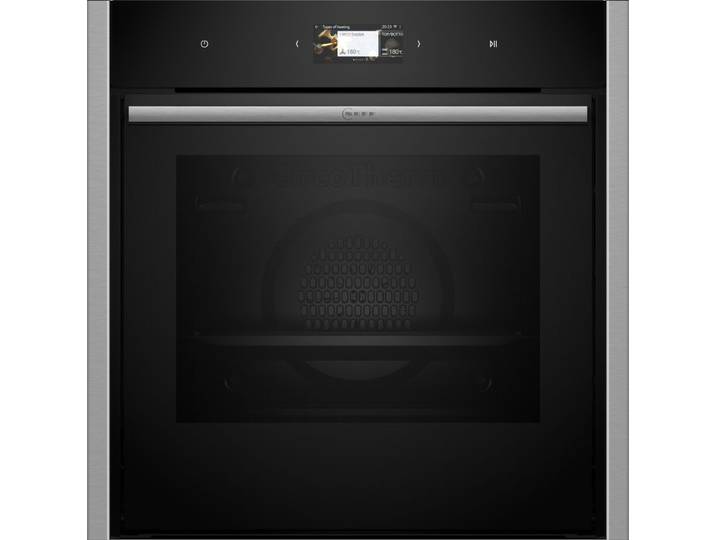 Neff Einbau- Backofen/Herd mit Sonderzubehör, B64CS71N0 + Z1608CX0, Backofen, Clip-Vollauszug, BMK6470CS, ID BMK6470CS