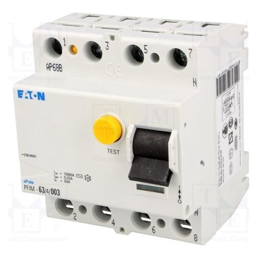 Eaton FI-Schalter, 63A, 4p, 30mA, Typ AC 235414 (235414)