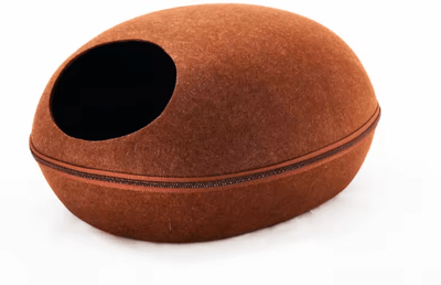 Inspire Picks Cozy Breathable Pet House Bed For Cats & Small Dogs coffee