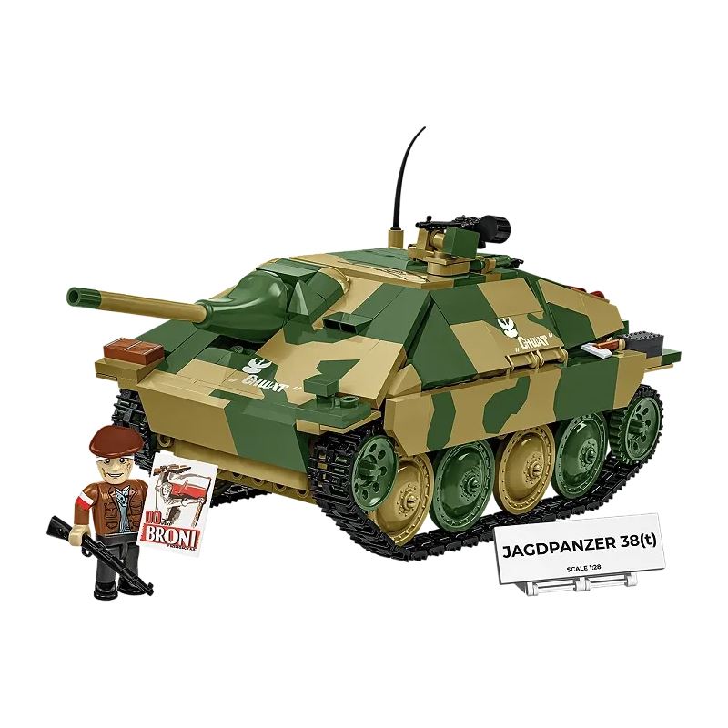 Cobi Jagdpanzer 38(t) "Chwat" (Brave) (Maßstab 1:28)