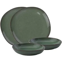 TAFEL-SET Lave Vert 4-tlg.